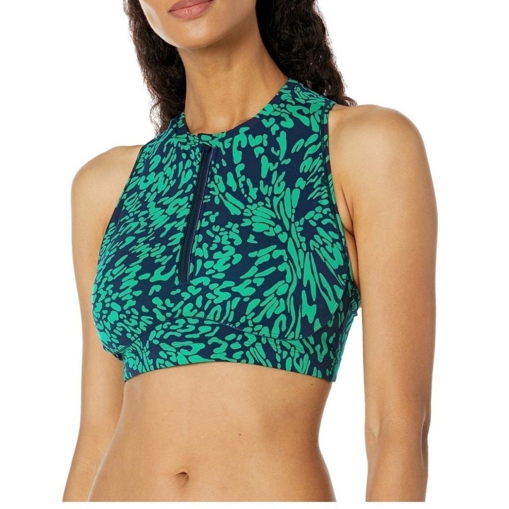 Sweaty Betty Power Contour Zip Bra SZ M